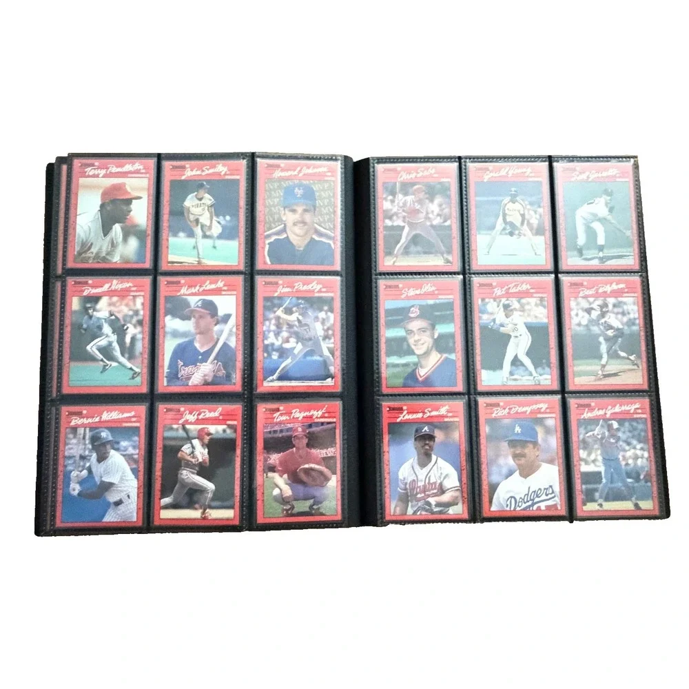 Nolan Ryan Baseball Card Lot Canseco McGwire Binder 80s 90s 360 Cards